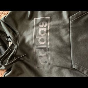 Women’s black adidas Hoodie